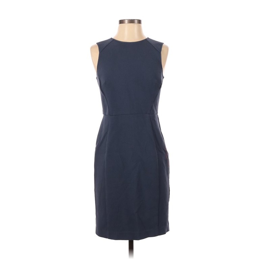 Ann Taylor LOFT Women's Size 8 Casual Dress | Navy Blue